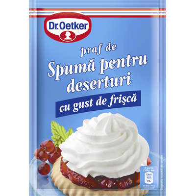 Dr. Oetker Praf De Spuma cu Gust de Frisca 3 x 48 g - WALTI