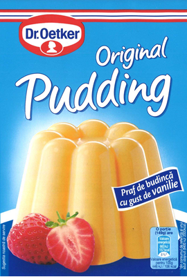 Dr.Oetker Praf de Budinca cu Gust de Vanilie 5 x 40 g