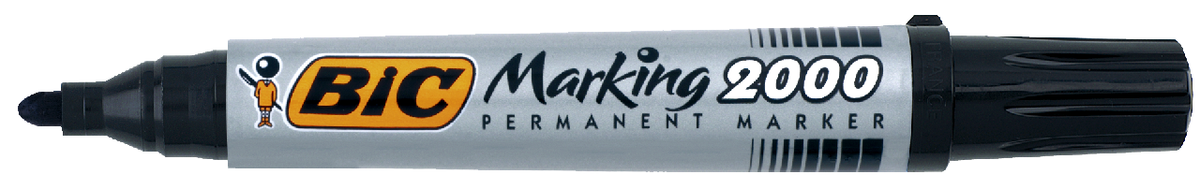 BiC Marker Permanent Negru 2 bucati