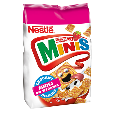CINI MiNiS Cereale cu Capsuni 250 g - WALTI