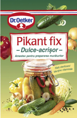 Dr.Oetker Pikant Fix Dulce 5 x 100 g
