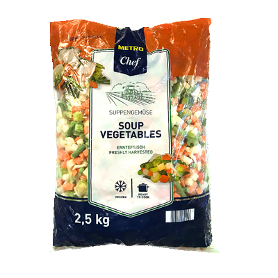 Amestec Supa Congelat 2,5 Kg