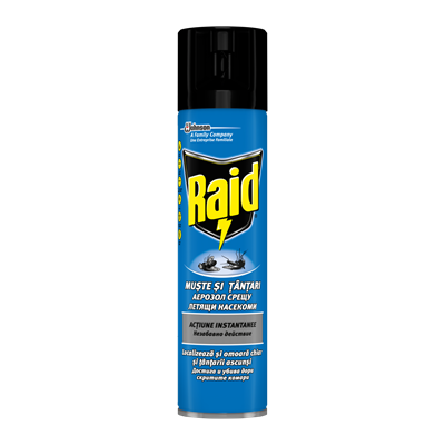 Raid Spray pentru Muste sau Tantari 400 ml