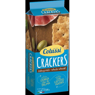 COLUSSI Crackers Integral 250G