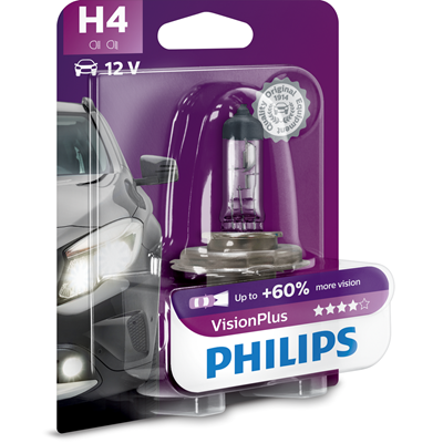 PHILIPS Bec Auto Vision P 60% H4