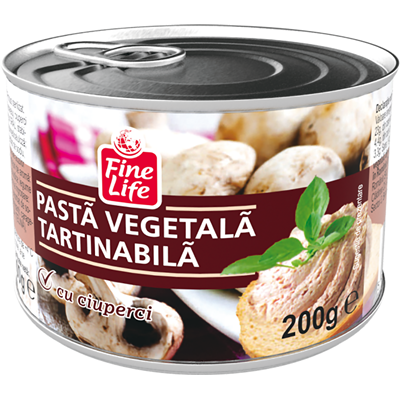 Fine Life Pate Vegetal Ciuperci  200 G - WALTI