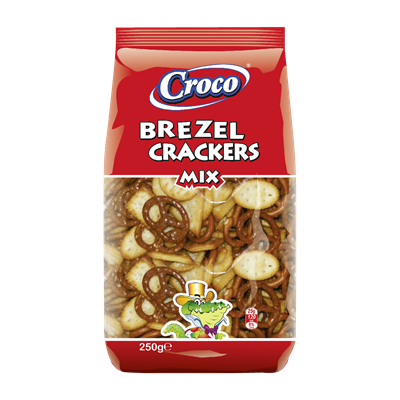 CROCO Mix Brezel Si Crackers 250 g - WALTI