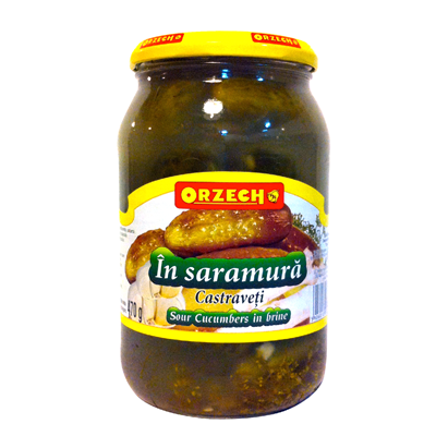 ORZECH Castraveti in Saramura Calibru 6-9 cm 800 g - WALTI