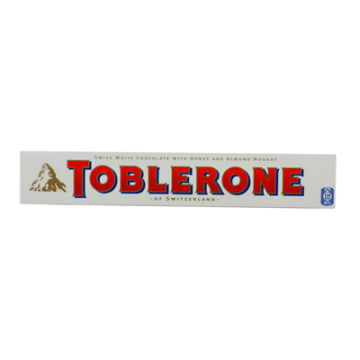 TOBLERONE Ciocolata Alba 100 g - WALTI