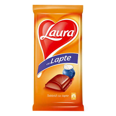 LAURA Ciocolata cu Lapte 4 x 90 g