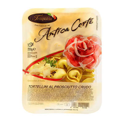 ANTICA Paste Tortellini cu Jambon Crud 250 g - WALTI