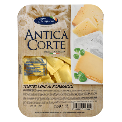 ANTICA Corte Paste Tortelloni Ai Formaggi 250 g - WALTI