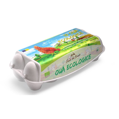 OUA DE TARA Oua Ecologice Marimea M 10 bucati
