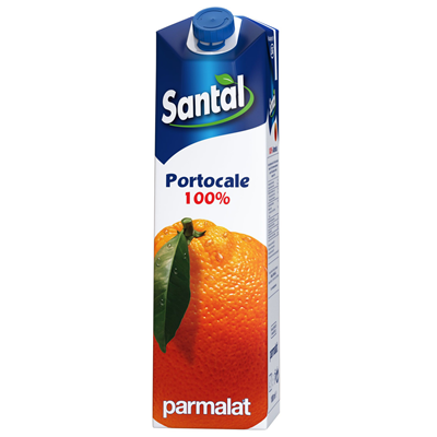 SANTAL Suc de Portocale 100% 1 L - WALTI