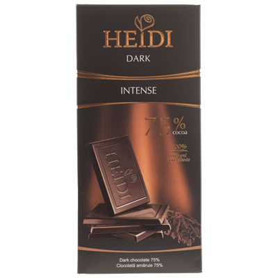 HEIDI Ciocolata Dark 75% 80 g