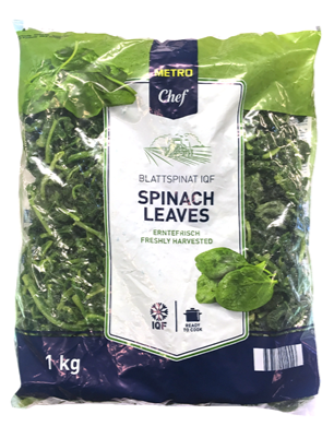 Spanac Frunze Congelat 1 Kg