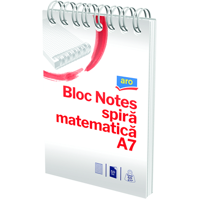 Bloc Notes Matematica A7 50 De File
