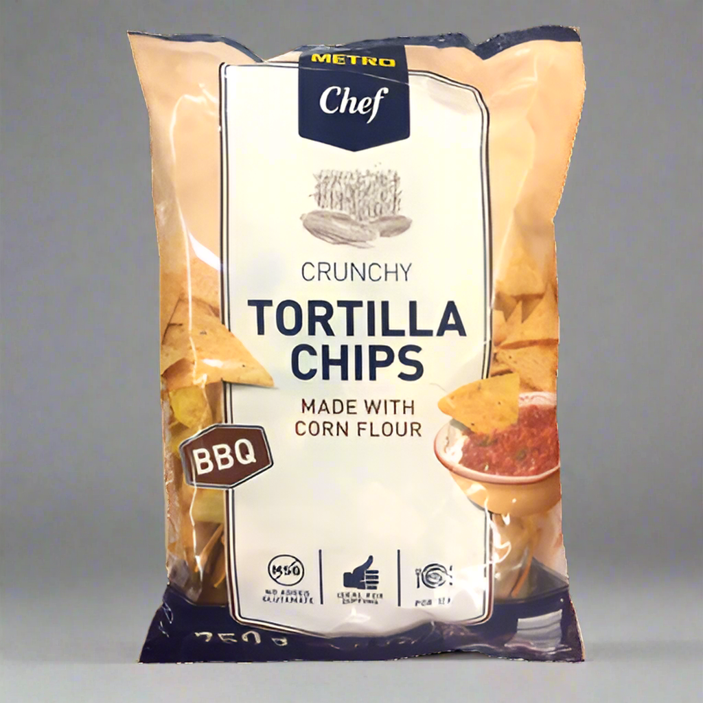 Tortilla Chips Barbeque 750 g