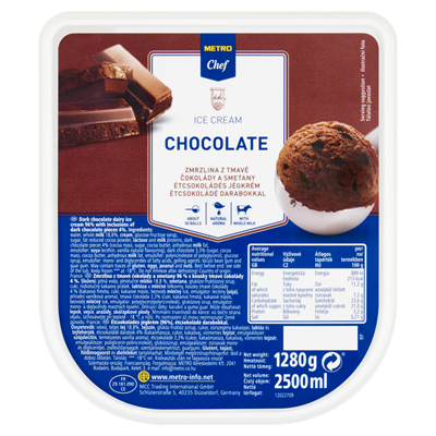 Inghetata Ciocolata 2,5 L