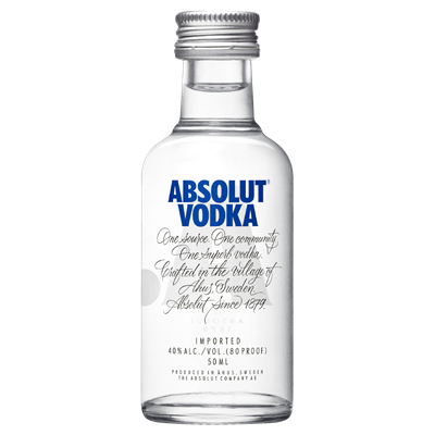 ABSOLUT Vodka Blue 40% 0,05 L