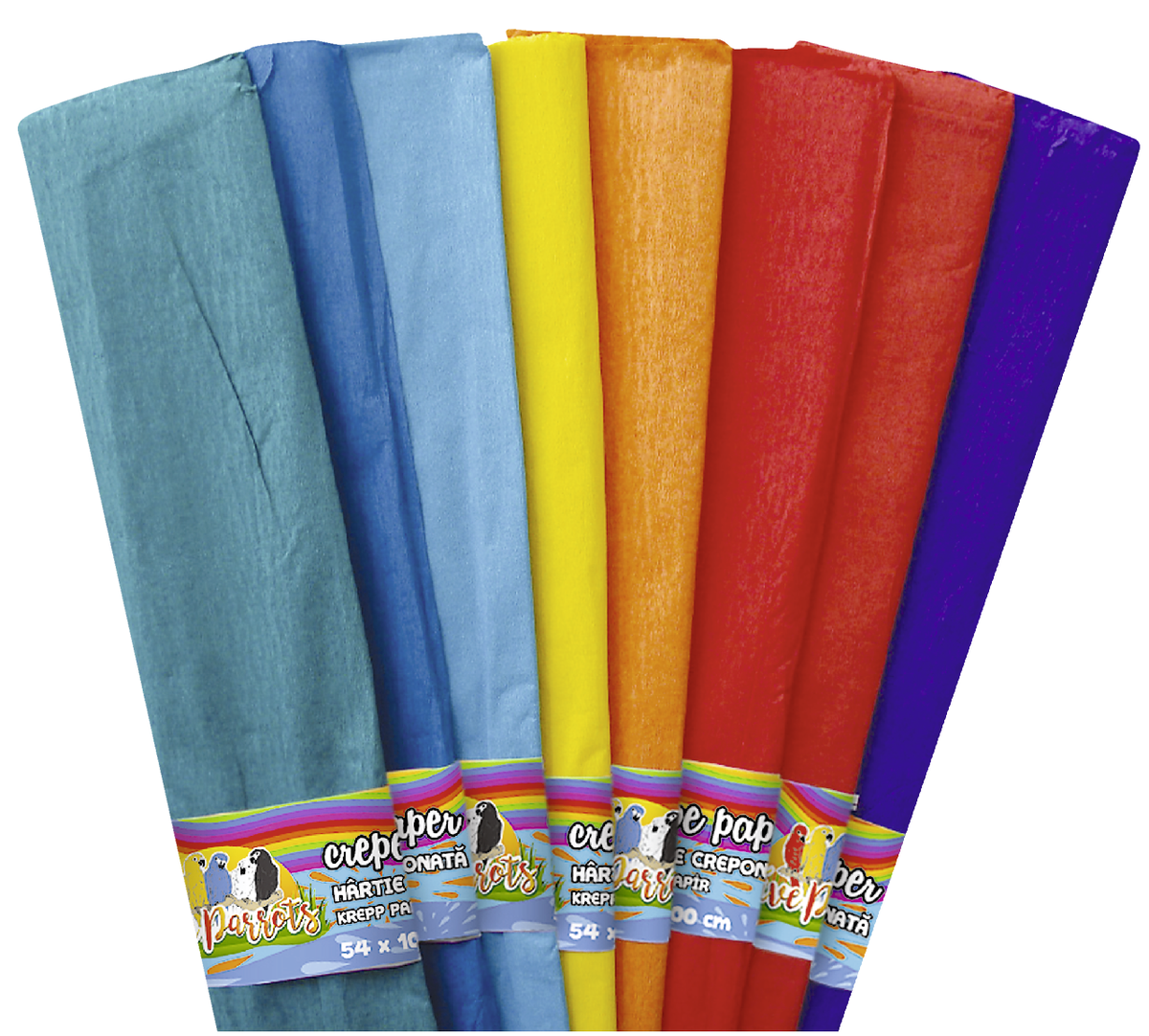 SCHOOL FRIENDLY COLORISTICA Hartie Creponata 10 bucati