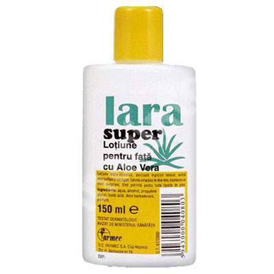 LARA Super Lotiune pentru Fata cu Aloe Vera 150 ml