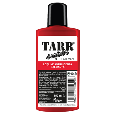 TARR Super for Men Lotiune Astringenta Calmanta 150 ml