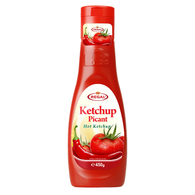 REGAL Ketchup Picant 450 g - WALTI