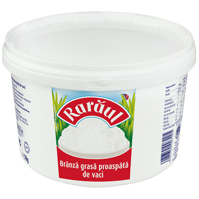 RARAUL Branza Grasa Vaci 25% 5 Kg