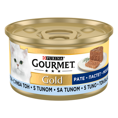 GOURMET Gold Mousse Pate Ton cu Sos 85 g