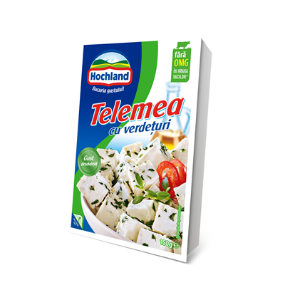 Hochland Telemea cu Verdeata 150 g