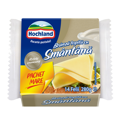 Hochland Branza Topita Felii Smantana 280 g