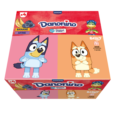 Danonino Branzica Afine & Banane 4 x 50 g
