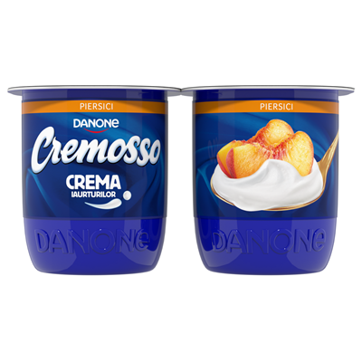 DANONE Cremosso Iaurt Piersici 125 g