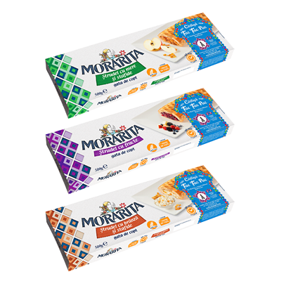 MORARITA Strudel cu Mar si Stafide 500 g