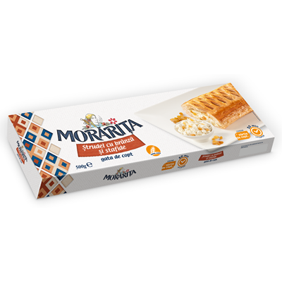 MORARITA Strudel cu Branza si Stafide 500 g ❄