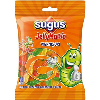 SUGUS Jellymania Viermisor 75 g - WALTI