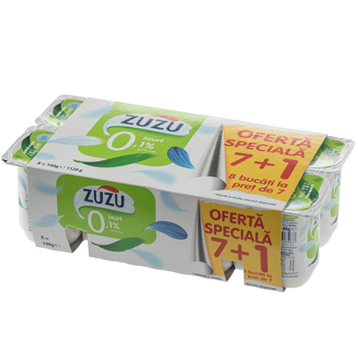 ZUZU Iaurt Natural 0.1% 140 g