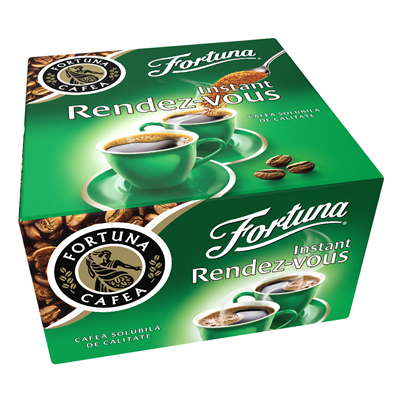 FORTUNA RENDEZ VOUS Cafea Solubila RENDEZ VOUS Instant Stick 60 x 1,8 g