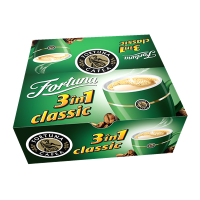 FORTUNA Cafea Instant 3 In 1 Classic 24 x 15,2 g