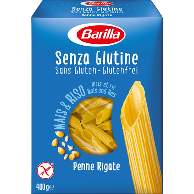 Barilla Penne Rigate fara Gluten 400 g - WALTI