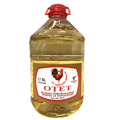 VINALCOOL Otet din Vin 9 Grade 5 L - WALTI