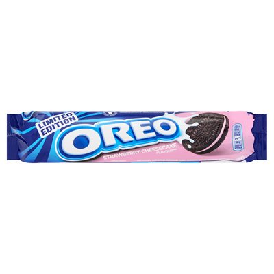 OREO Biscuiti cu Capsuni si Cheesecake 154 g - WALTI