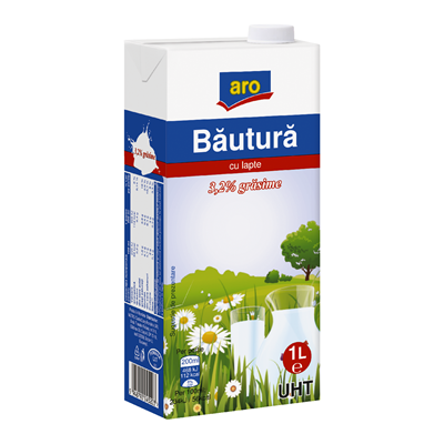 Bautura cu Lapte 3.2% grasime 1 L