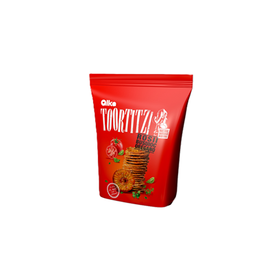 TOORTITZI Snack cu Rosii, Busuioc si Oregano 80 g - WALTI
