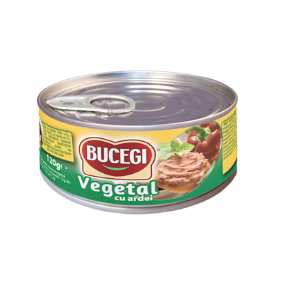 Bucegi Pate Vegetal Ardei 6 x 120 g - WALTI