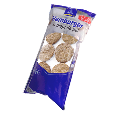 Chef Hamburger Piept Pui Congelat cca. 2,5 Kg