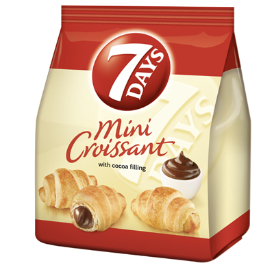 7 DAYS Croissant Mini Cacao 60 g - WALTI