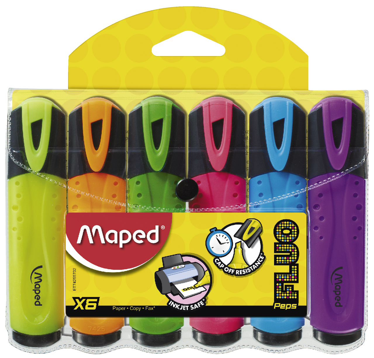 Maped Fluo Textmarker 6 Culori