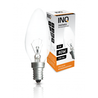 INQ Bec Incandescent E14 40 W
